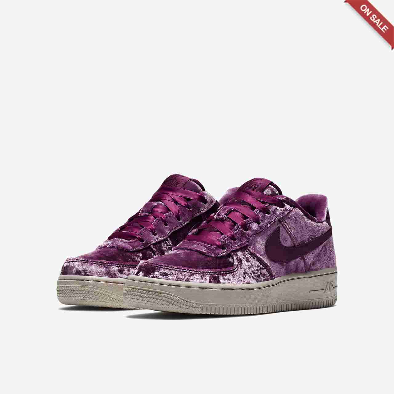 velvet air force ones